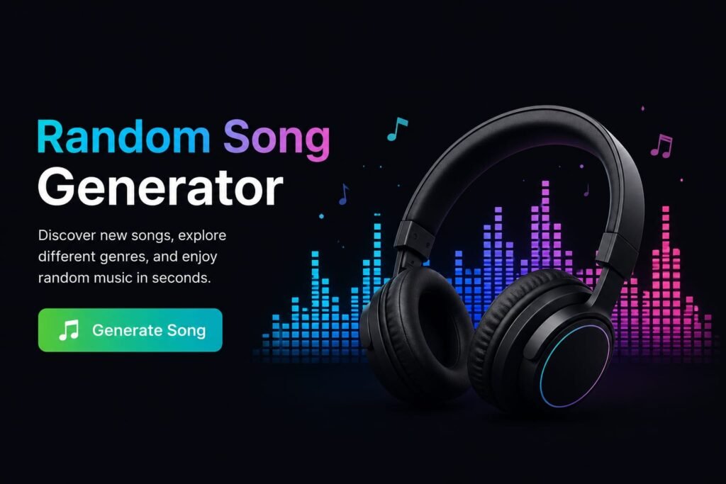 Discover new music with random song generator